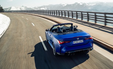 2022 BMW M4 Convertible Competition M xDrive Rear Wallpapers 450x275 (5)