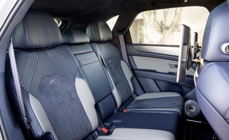 2022 Bentley Bentayga S Interior Rear Seats Wallpapers 450x275 (34)