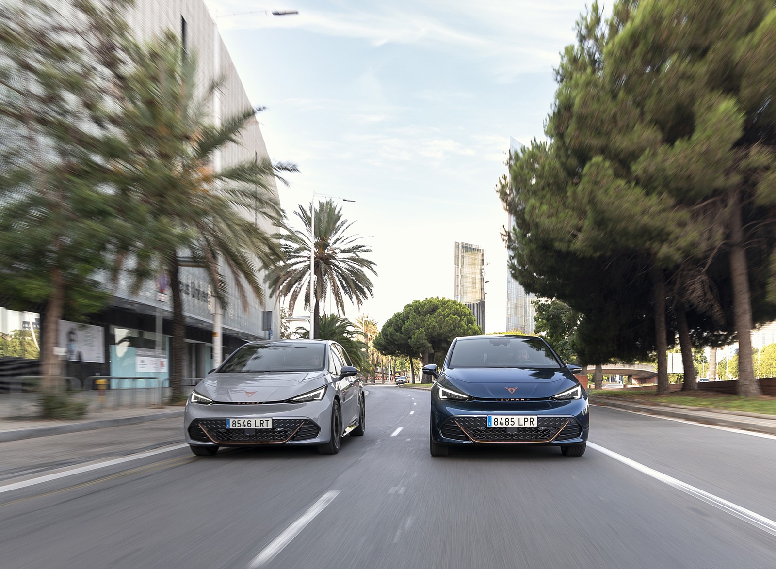 2022 CUPRA Born (Color: Aurora Blue) Front Wallpapers (11)