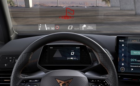 2022 CUPRA Born (Color: Aurora Blue) Head-Up Display Wallpapers 450x275 (29)