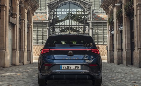 2022 CUPRA Born (Color: Aurora Blue) Rear Wallpapers 450x275 (17)