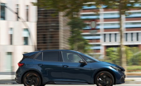 2022 CUPRA Born (Color: Aurora Blue) Side Wallpapers 450x275 (12)