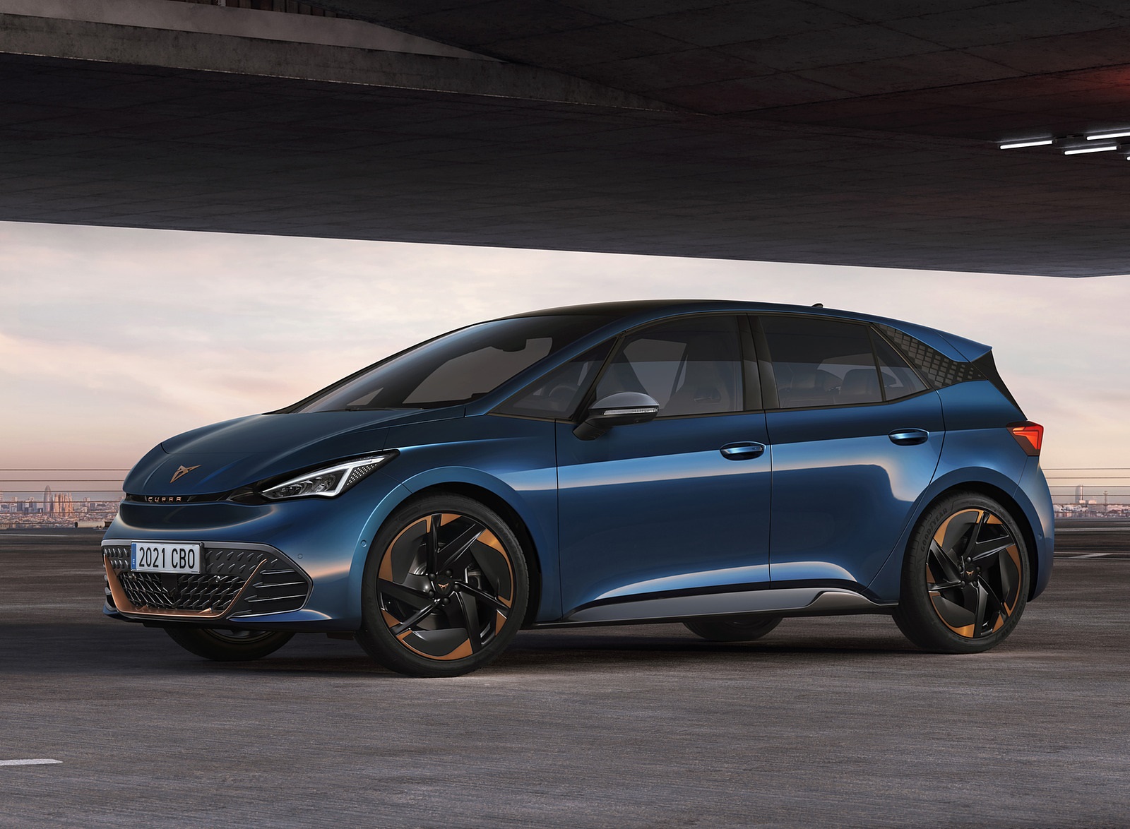 2022 CUPRA Born Front Three-Quarter Wallpapers (1)