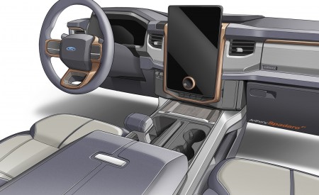 2022 Ford F-150 Lightning Design Sketch Wallpapers  450x275 (44)