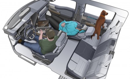 2022 Ford F-150 Lightning Design Sketch Wallpapers 450x275 (45)