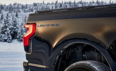 2022 Ford F-150 Lightning Testing in Alaska Detail Wallpapers 450x275 (14)