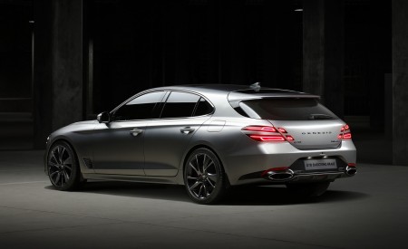 2022 Genesis G70 Shooting Brake Rear Three-Quarter Wallpapers 450x275 (11)