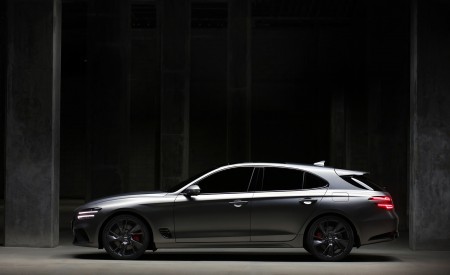2022 Genesis G70 Shooting Brake Side Wallpapers 450x275 (12)