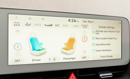 2022 Hyundai Ioniq 5 Central Console Wallpapers 450x275 (216)