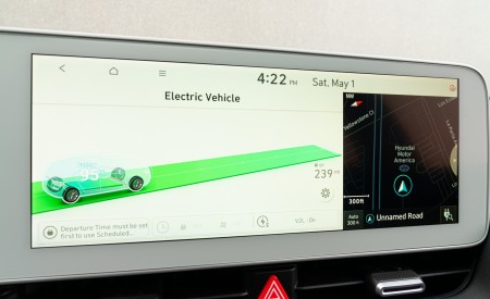 2022 Hyundai Ioniq 5 Central Console Wallpapers  450x275 (230)
