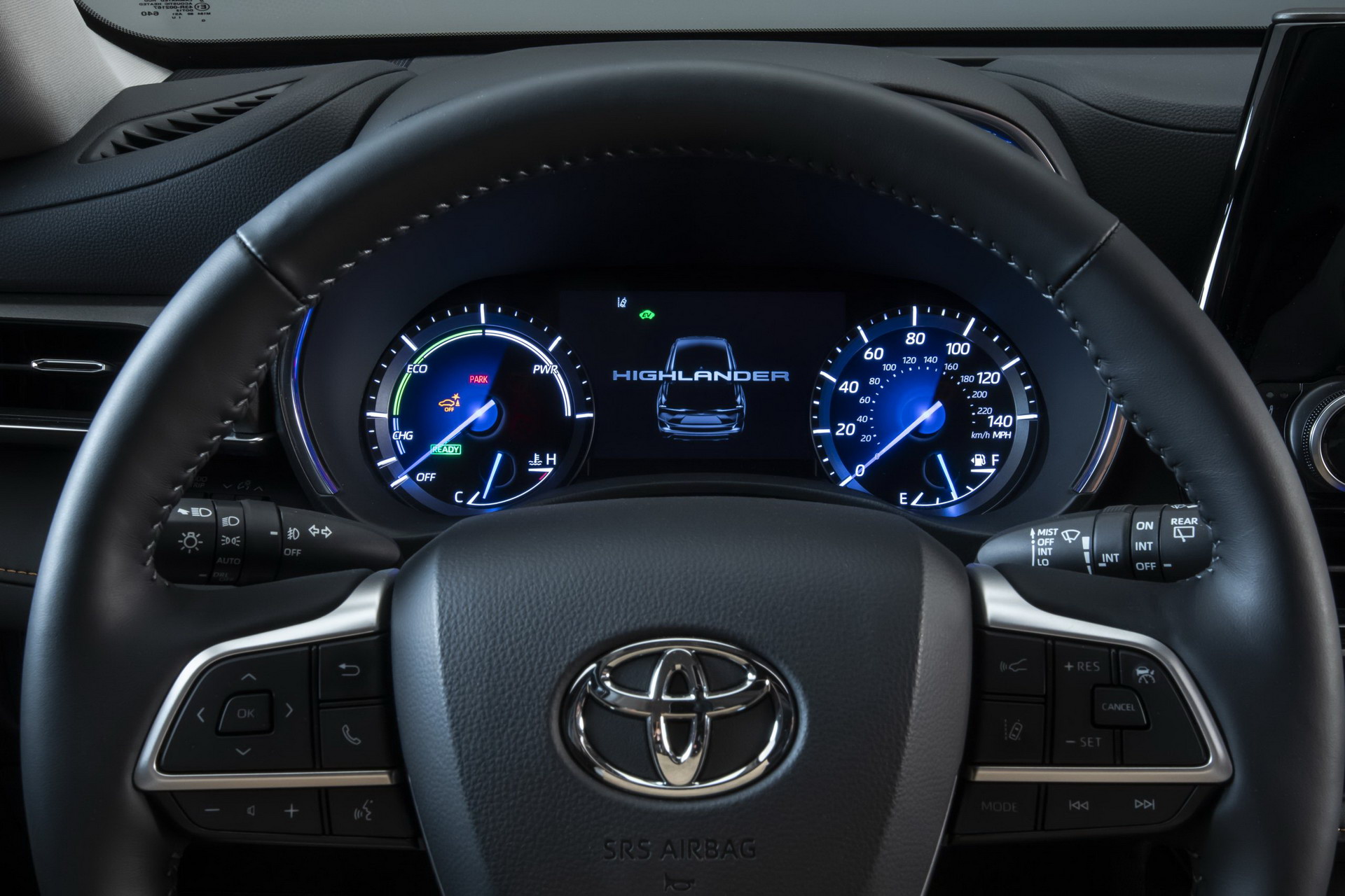 2022 Toyota Highlander Bronze Edition Instrument Cluster Wallpapers (15)