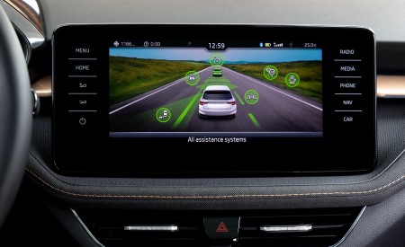2022 Škoda Fabia Central Console Wallpapers  450x275 (57)