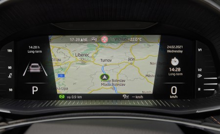 2022 Škoda Fabia Digital Instrument Cluster Wallpapers  450x275 (150)