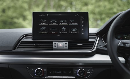 2021 Audi Q5 Sportback (UK-Spec) Central Console Wallpapers  450x275 (75)
