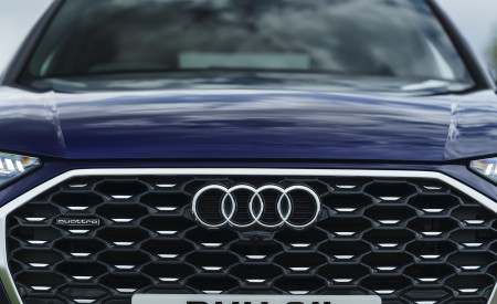 2021 Audi Q5 Sportback (UK-Spec) Grill Wallpapers  450x275 (56)