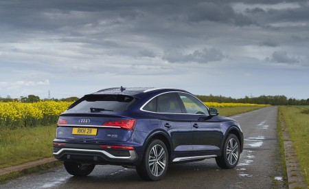 2021 Audi Q5 Sportback (UK-Spec) Rear Three-Quarter Wallpapers  450x275 (42)