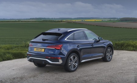 2021 Audi Q5 Sportback (UK-Spec) Rear Three-Quarter Wallpapers  450x275 (43)