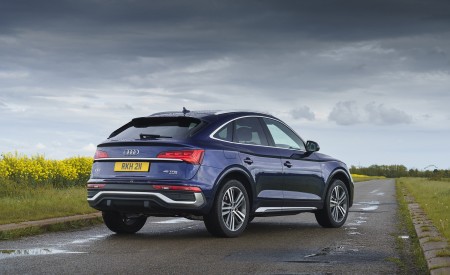 2021 Audi Q5 Sportback (UK-Spec) Rear Three-Quarter Wallpapers 450x275 (35)