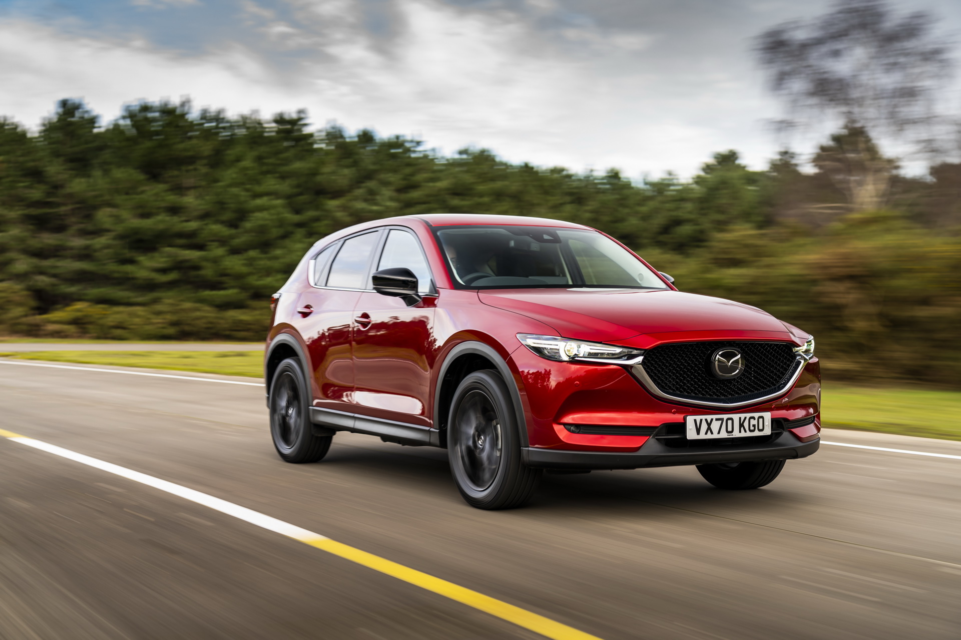 2021 Mazda CX-5 Kuro Edition Front Three-Quarter Wallpapers (1)