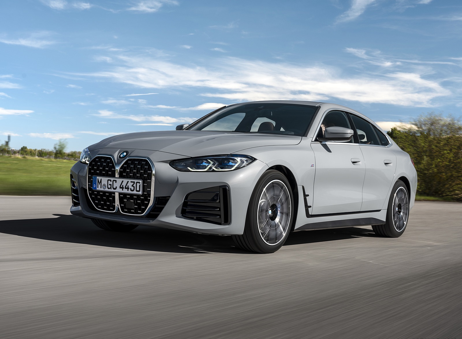 2022 BMW 4 Series 430i Gran Coupé Front Three-Quarter Wallpapers (8)