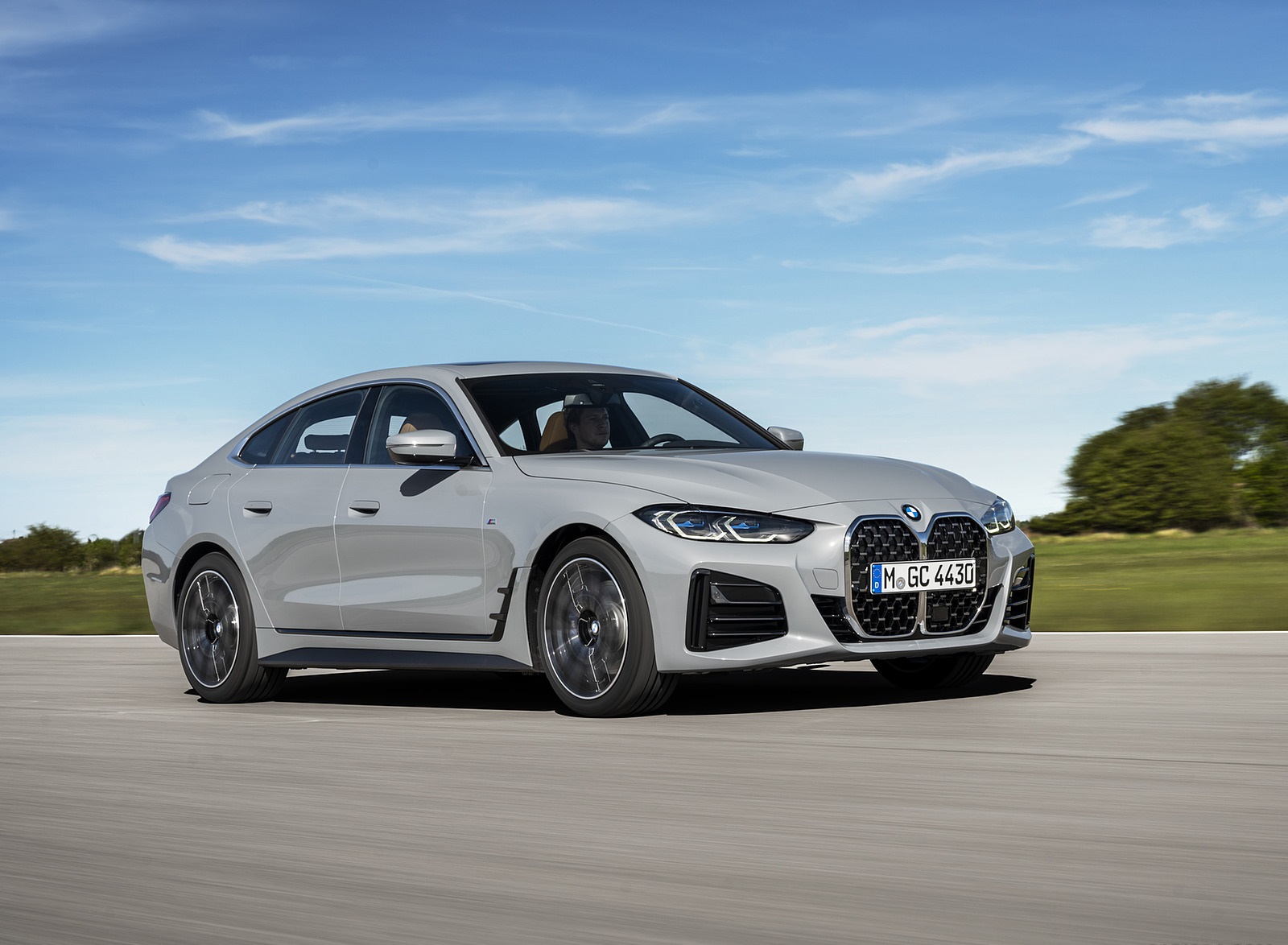 2022 BMW 4 Series 430i Gran Coupé Front Three-Quarter Wallpapers (9)