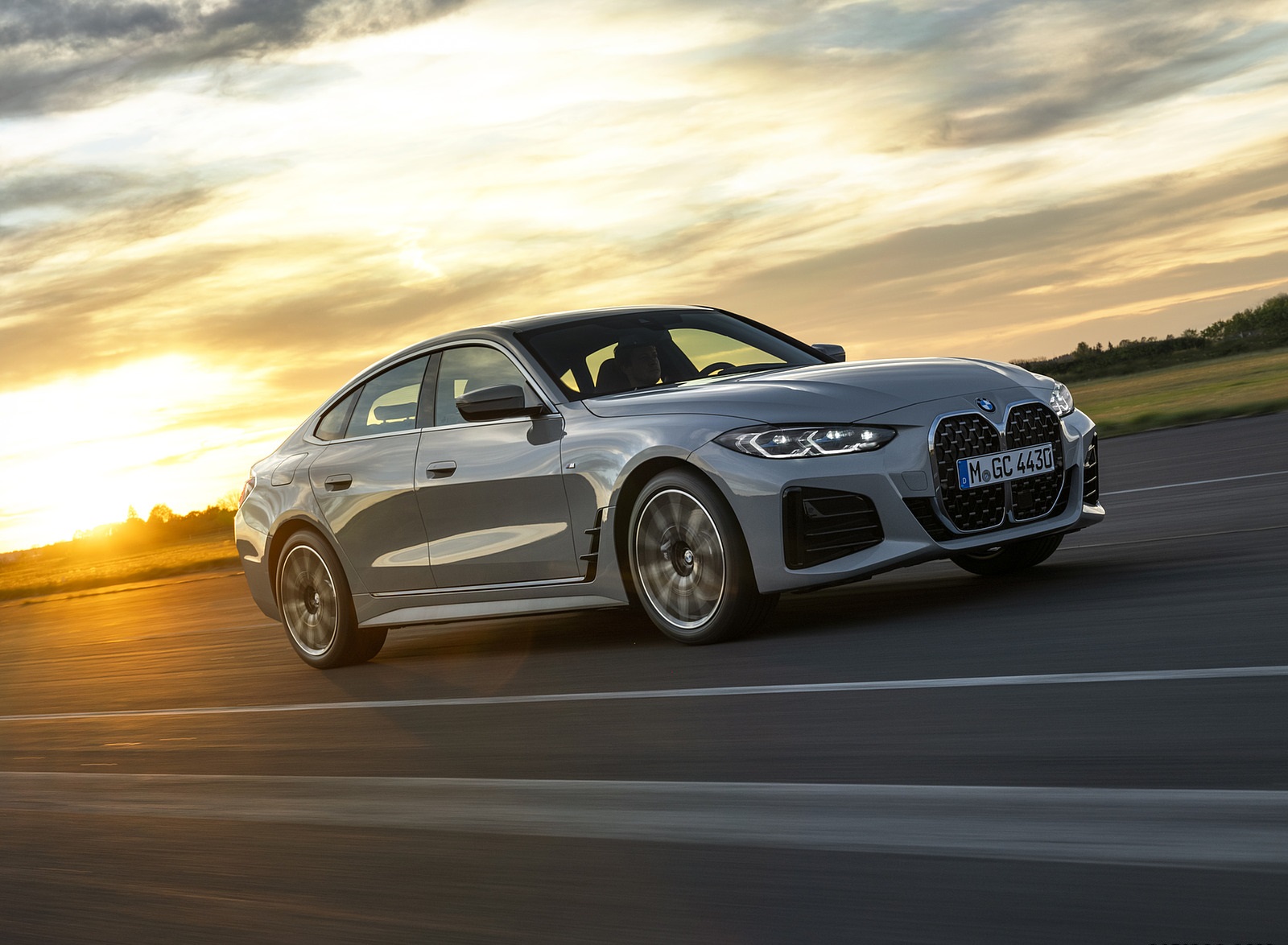 2022 BMW 4 Series 430i Gran Coupé Front Three-Quarter Wallpapers (1)