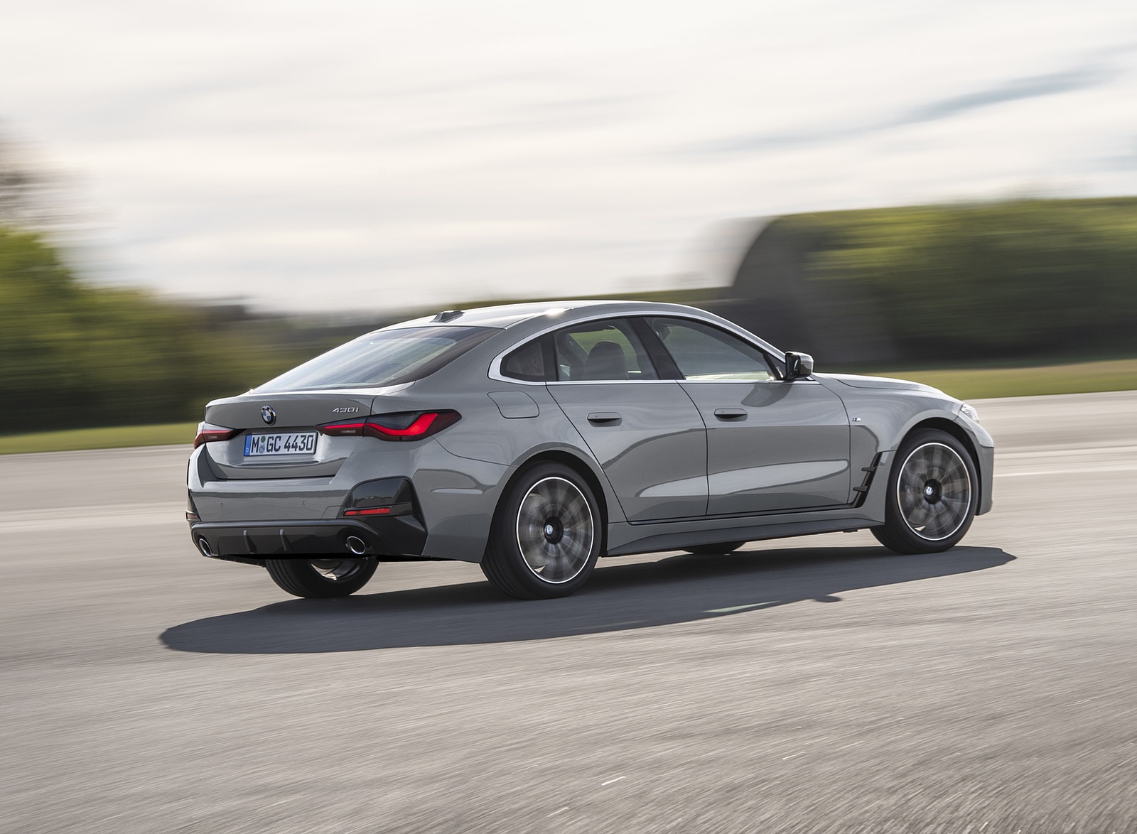 2022 BMW 4 Series 430i Gran Coupé Rear Three-Quarter Wallpapers (10)