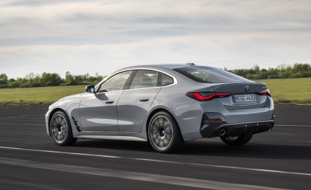 2022 BMW 4 Series 430i Gran Coupé Rear Three-Quarter Wallpapers 450x275 (6)