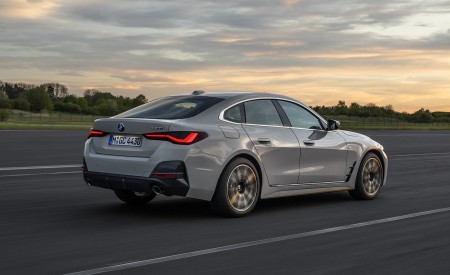 2022 BMW 4 Series 430i Gran Coupé Rear Three-Quarter Wallpapers 450x275 (3)