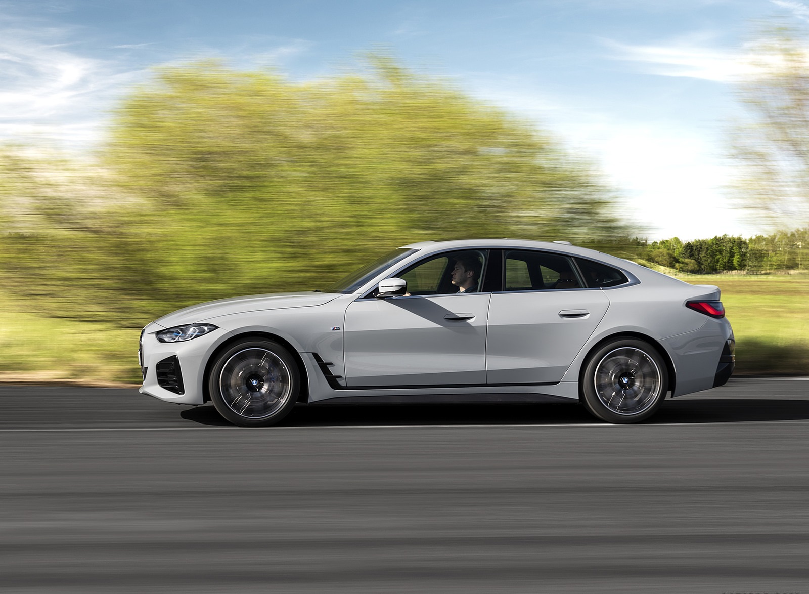2022 BMW 4 Series 430i Gran Coupé Side Wallpapers (5)