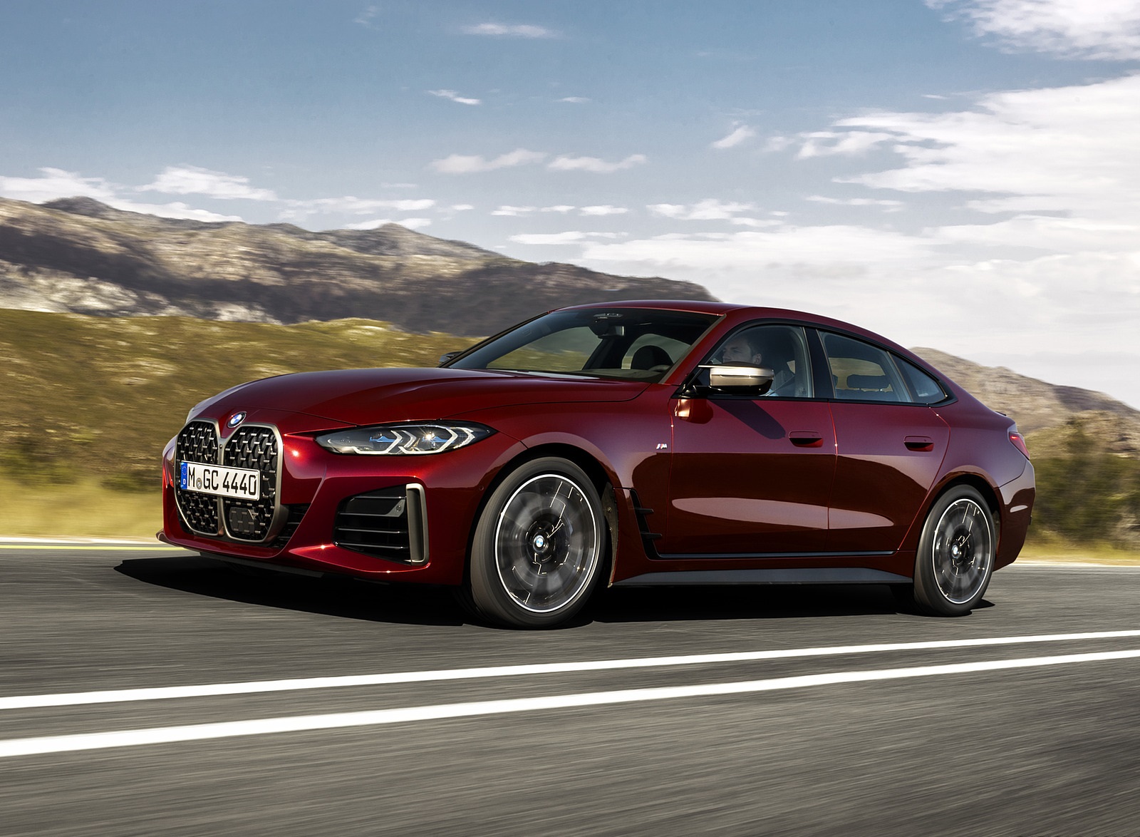 2022 BMW 4 Series M440i xDrive Gran Coupé Front Three-Quarter Wallpapers (4)