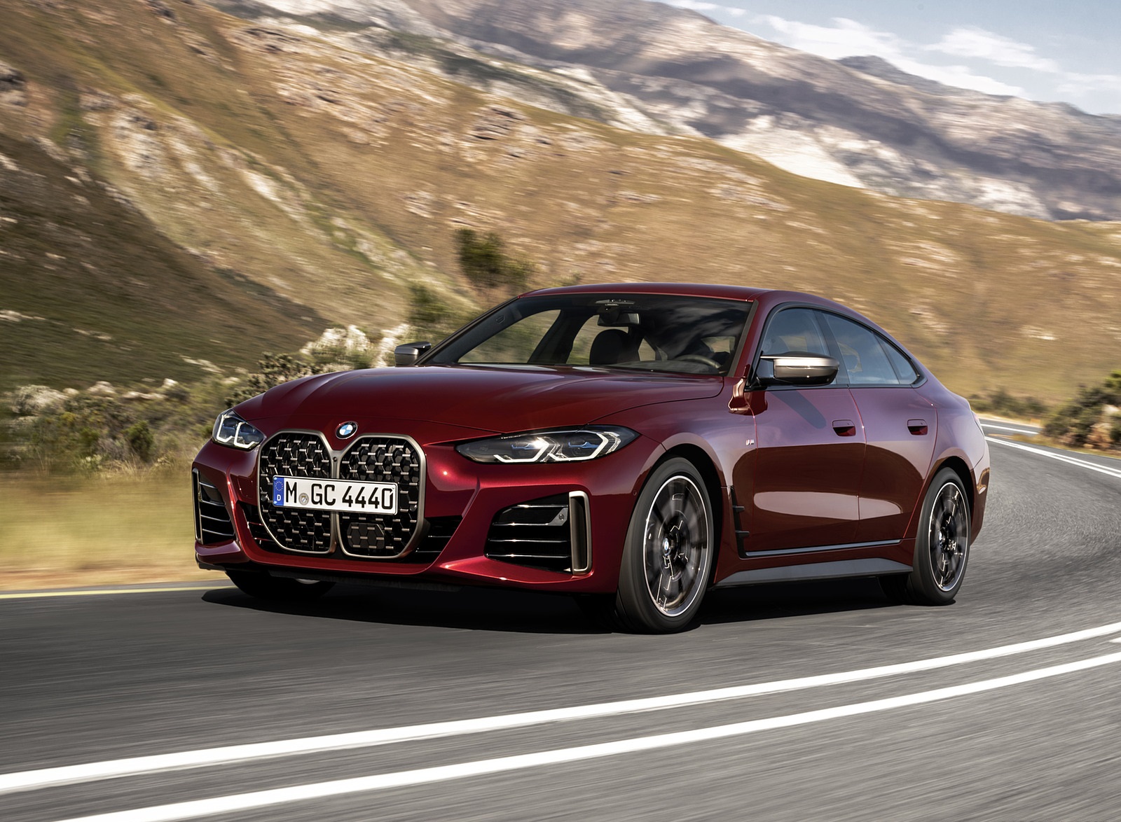 2022 BMW 4 Series M440i xDrive Gran Coupé Front Three-Quarter Wallpapers (1)