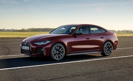 2022 BMW 4 Series M440i xDrive Gran Coupé Front Three-Quarter Wallpapers 450x275 (122)