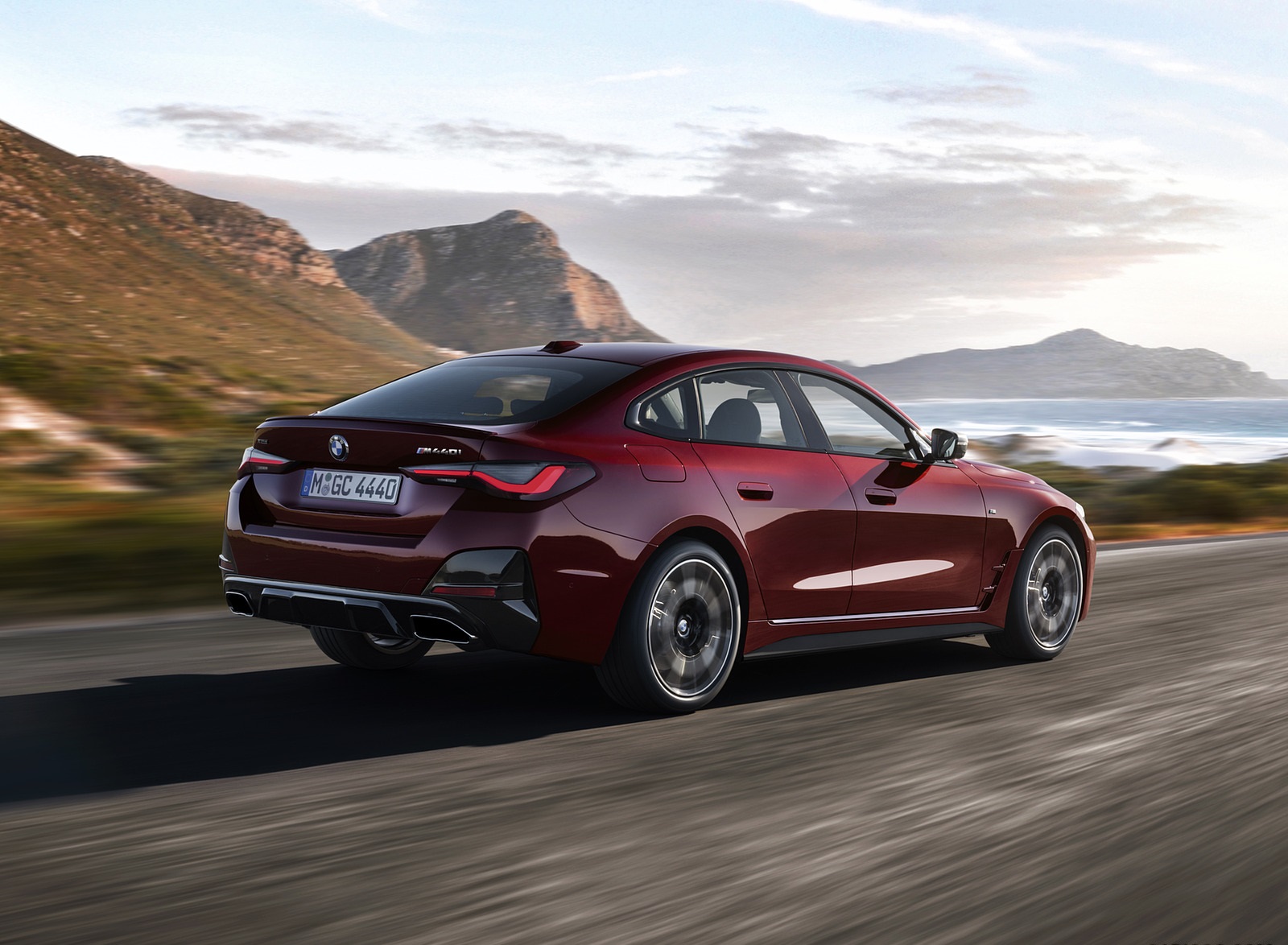 2022 BMW 4 Series M440i xDrive Gran Coupé Rear Three-Quarter Wallpapers (6)