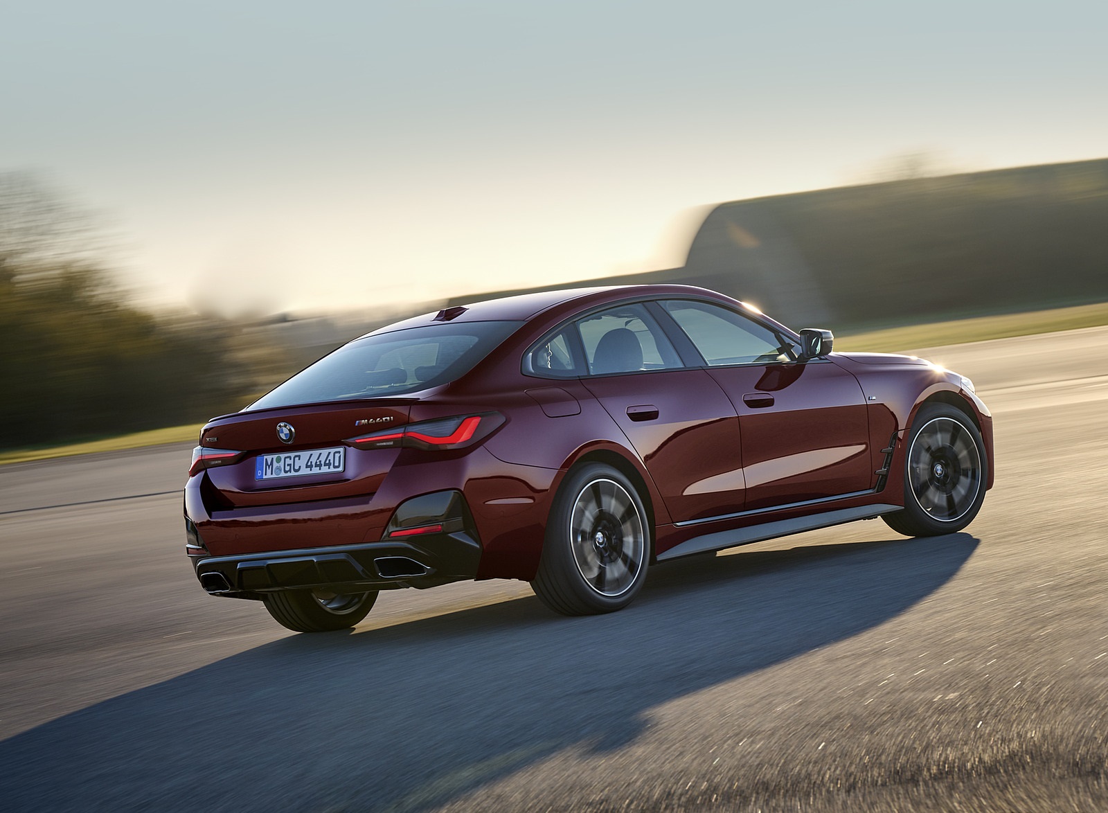 2022 BMW 4 Series M440i xDrive Gran Coupé Rear Three-Quarter Wallpapers (7)