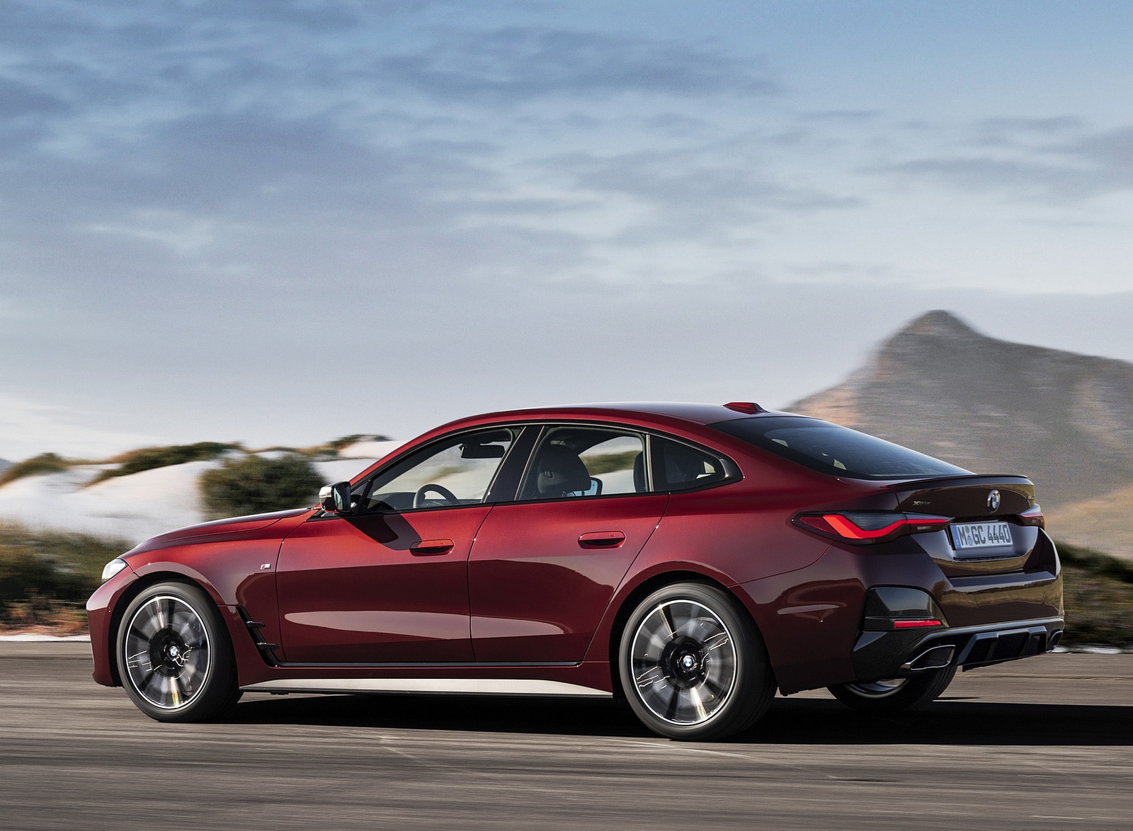 2022 BMW 4 Series M440i xDrive Gran Coupé Rear Three-Quarter Wallpapers (3)