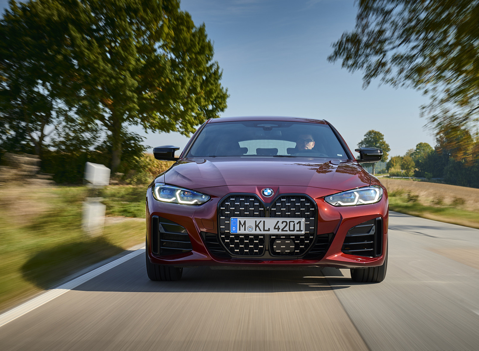 2022 BMW M440i xDrive Gran Coupe (Color: Aventurine Red) Front Wallpapers (6)