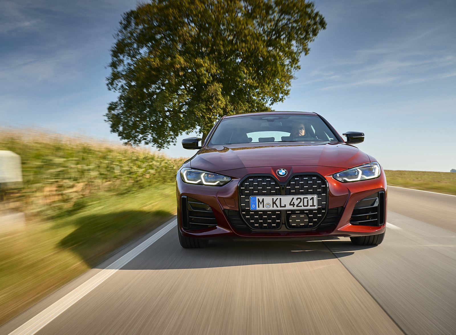 2022 BMW M440i xDrive Gran Coupe (Color: Aventurine Red) Front Wallpapers  (7)