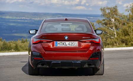 2022 BMW M440i xDrive Gran Coupe (Color: Aventurine Red) Rear Wallpapers 450x275 (73)