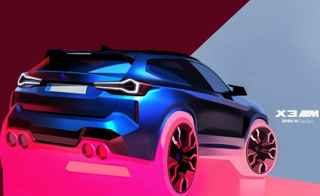 2022 BMW X3 M Design Sketch Wallpapers 450x275 (58)
