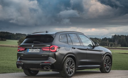 2022 BMW X3 Rear Three-Quarter Wallpapers 450x275 (24)