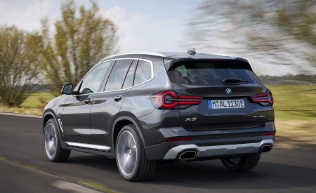 2022 BMW X3 Rear Three-Quarter Wallpapers 450x275 (77)