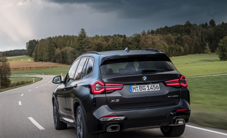 2022 BMW X3 Rear Three-Quarter Wallpapers 450x275 (15)