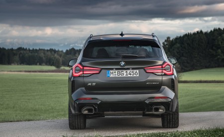 2022 BMW X3 Rear Wallpapers 450x275 (25)