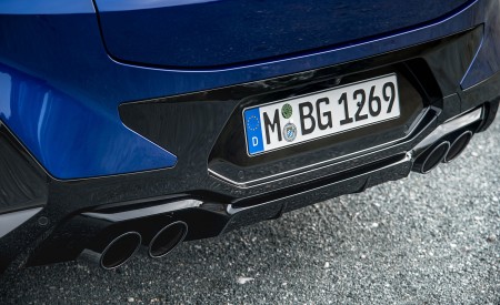 2022 BMW X4 M Competition (Color: Marina Bay Blue Metallic) Detail Wallpapers 450x275 (174)