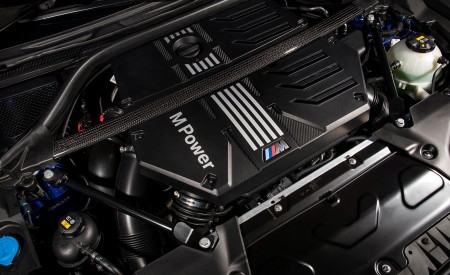 2022 BMW X4 M Competition (Color: Marina Bay Blue Metallic) Engine Wallpapers 450x275 (178)