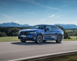 2022 BMW X4 M (Color: Marina Bay Blue metallic) Front Three-Quarter Wallpapers 150x120
