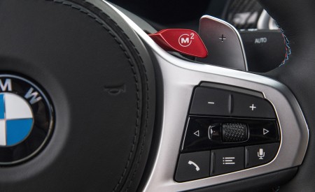2022 BMW X4 M Competition (Color: Marina Bay Blue Metallic) Interior Steering Wheel Wallpapers 450x275 (179)