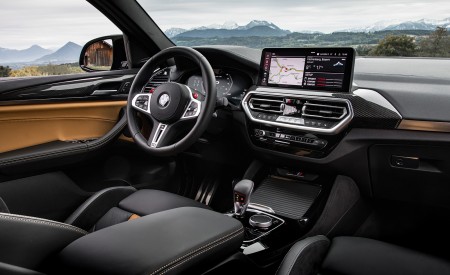 2022 BMW X4 M Competition (Color: Marina Bay Blue Metallic) Interior Wallpapers 450x275 (182)