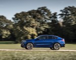 2022 BMW X4 M Competition (Color: Marina Bay Blue Metallic) Side Wallpapers 150x120